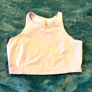 Pale lavender Lucy crop top. Size M